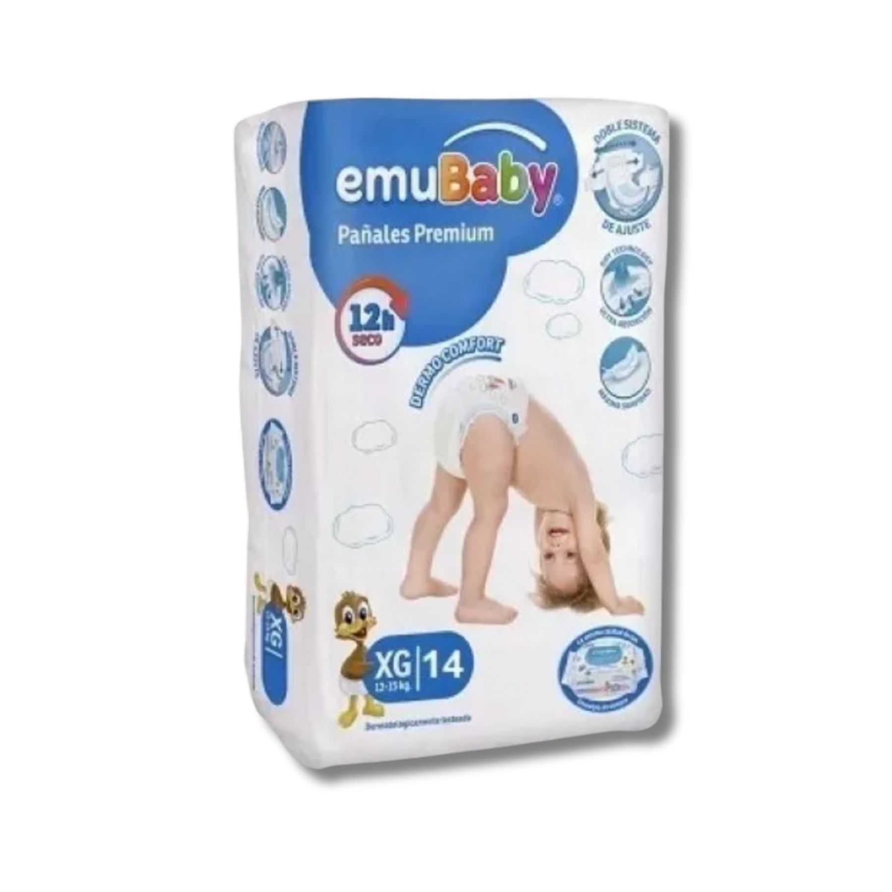 GF-CP-114 Pañales Premium Talla XG / 12-15 Kg 14 unidades - Imagen 1