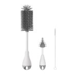 Juego De Cepillos Para Botellas 3 En 1 De Silicona