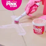 El Kit de Limpieza Miracle Scrubber 4 cabezales de cepillo de limpieza The Pink Stuff - Producto Vegano del Reino Unido - Imagen 2