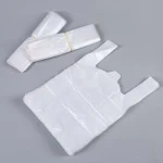 Bolsa camiseta blanca 50x60 cm 100un