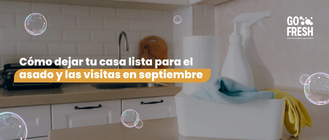 Pack de limpieza Go Fresh para dejar la casa lista en Fiestas Patrias