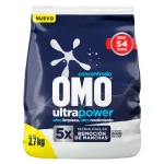 Detergente Polvo Omo Matic Ultra Power Bolsa 2.7 kg