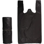 Bolsa camiseta Negra 50x60 cm 100un